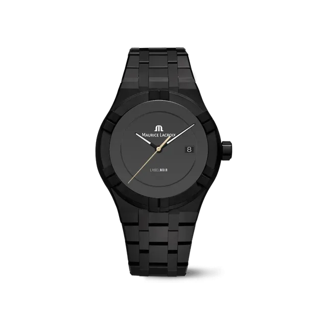 Label Noir Aikon Automatic 42MM herreklokke keramikk svart