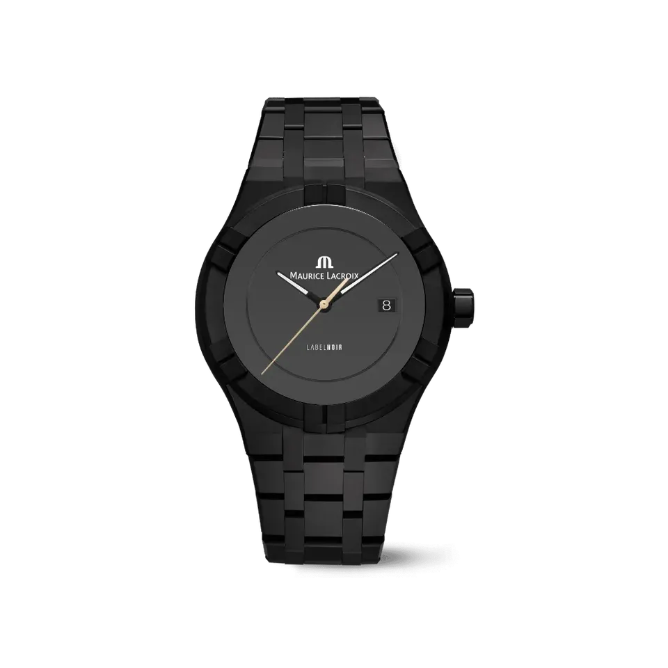 Label Noir Aikon Automatic 42MM herreklokke keramikk svart