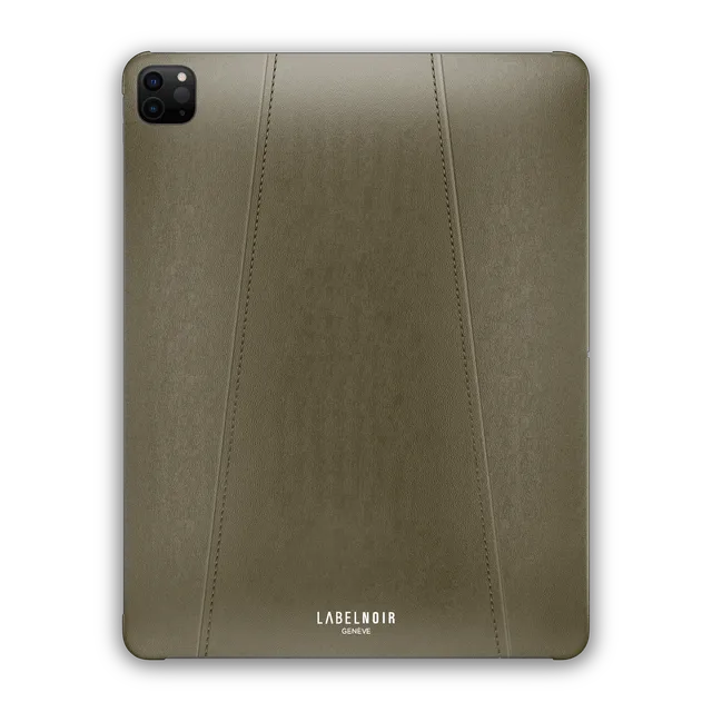 Label Noir iPad Pro 12,9 deksel skinn svart 5. gen