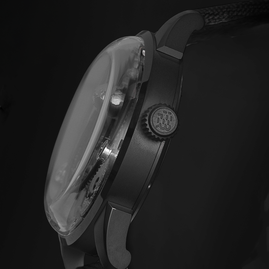 Label Noir Apolar Dark Moon klokke limitert månefase