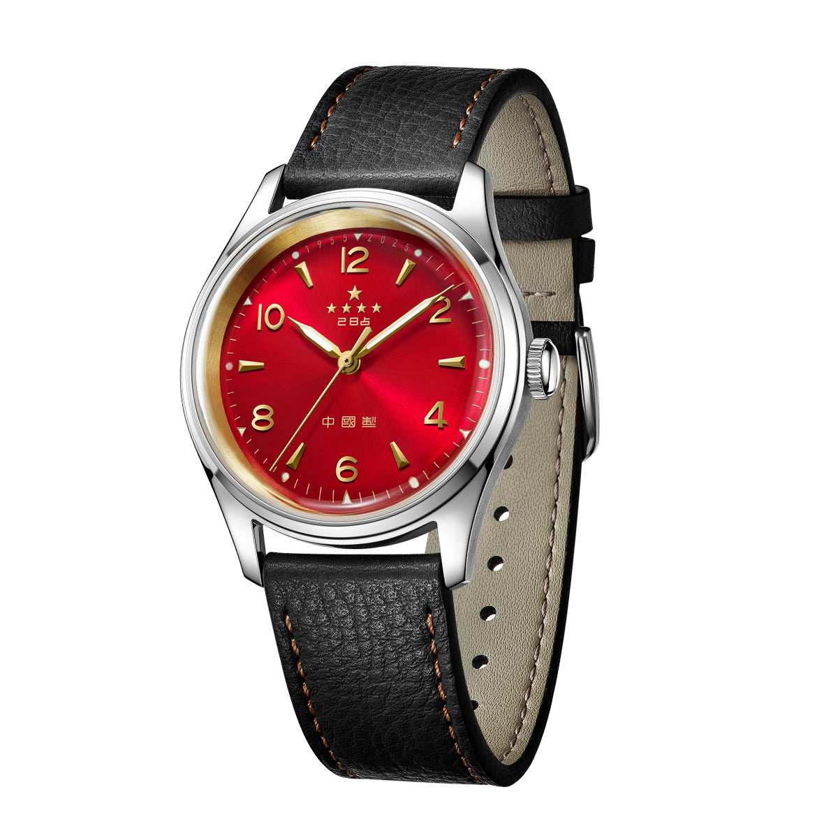 Sea-gull WuXing 819.57.1955A jubileumsklokke beige 38 mm