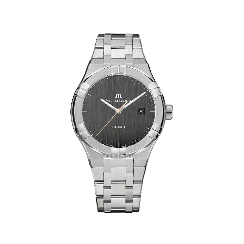 Label Noir Aikon Automatic 42MM klokke stål sort