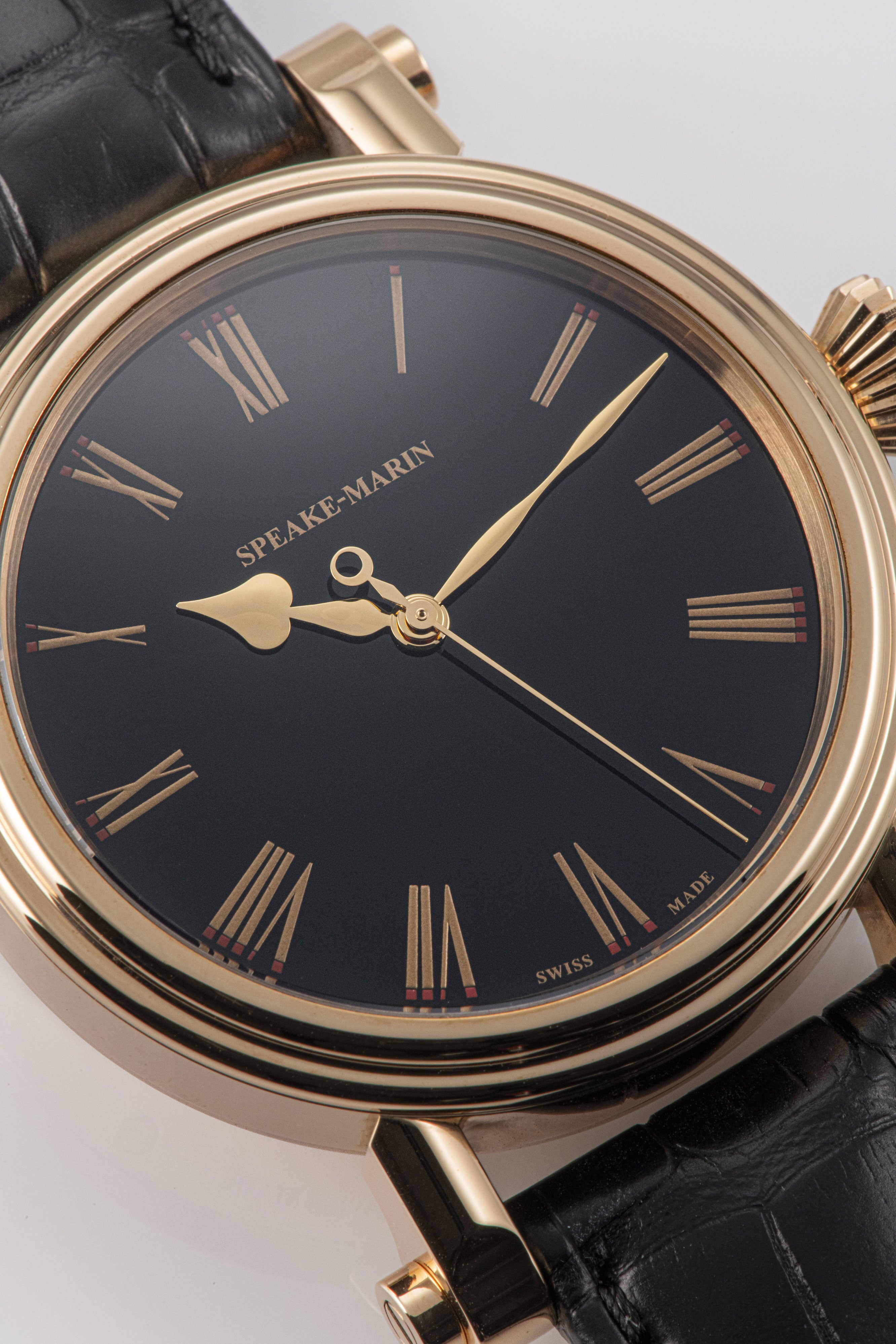 Speake-Marin Resilience Black Allumettes klokke arkiv