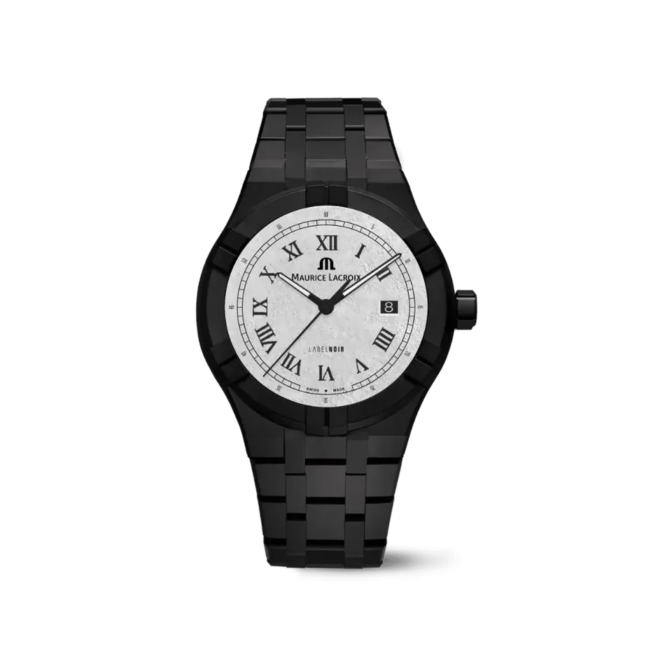Label Noir Aikon Automatic 42MM klokke keramikk svart