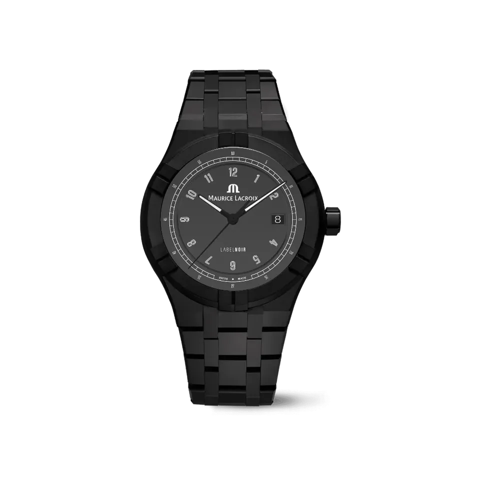 Label Noir Aikon Automatic 42MM klokke keramikk microgroove
