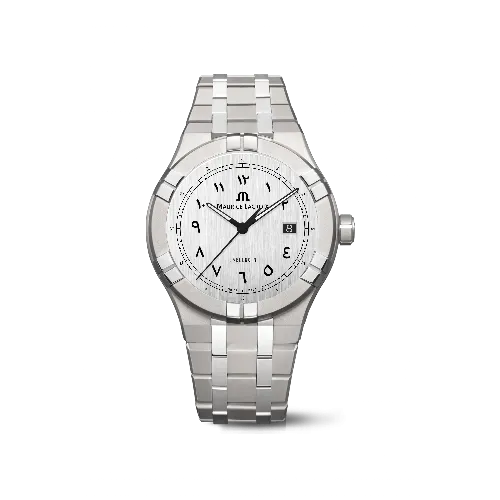 Label Noir Aikon Automatic 42mm klokke titan sort sateng