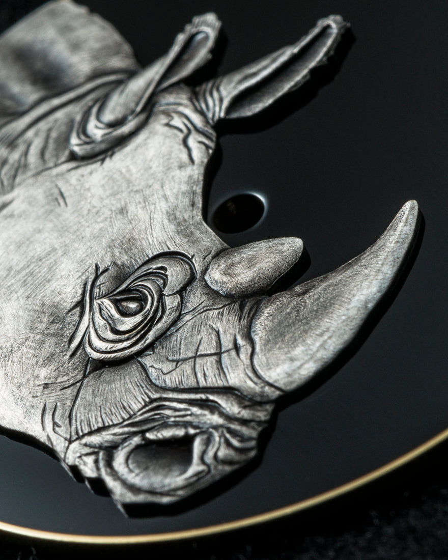 Speake-Marin Rhinoceros klokke titan håndgravert