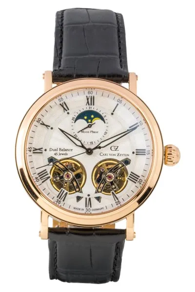 Carl von Zeyten Murg CVZ0054RWSR herreklokke månefase
