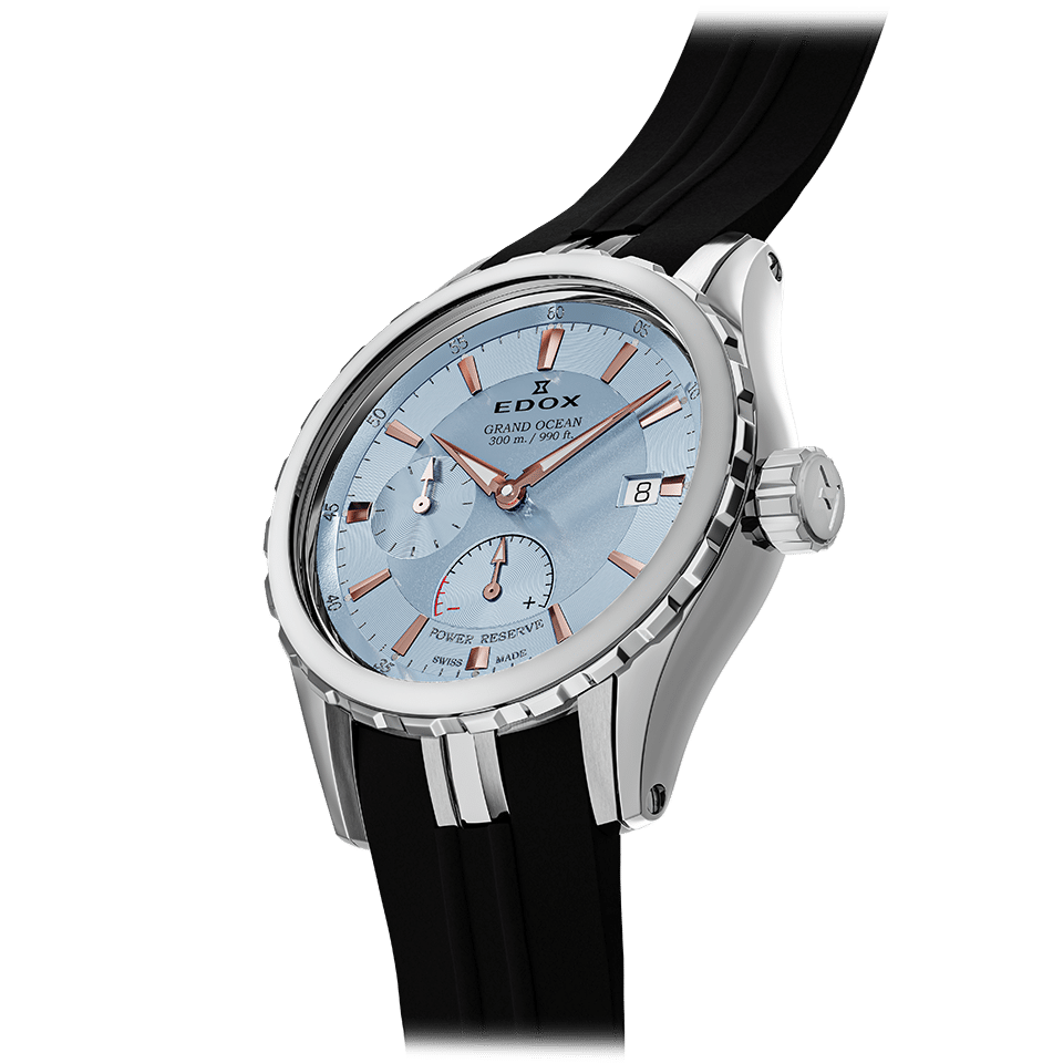 Edox Power Reserve Automatic herreklokke gangreserve