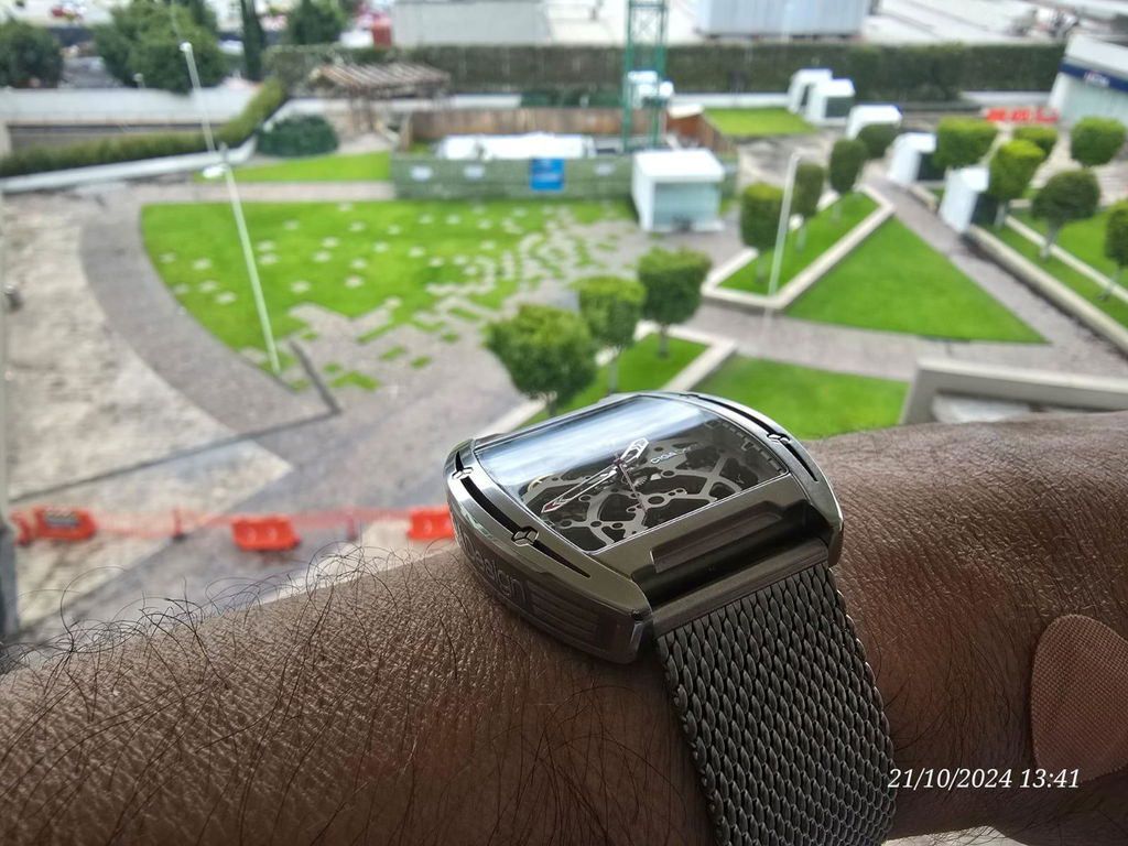 CIGA Design Milanese klokkerem stål 22mm svart