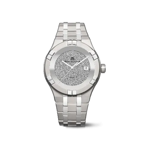Label Noir Aikon Automatic 42MM klokke hvit sunray