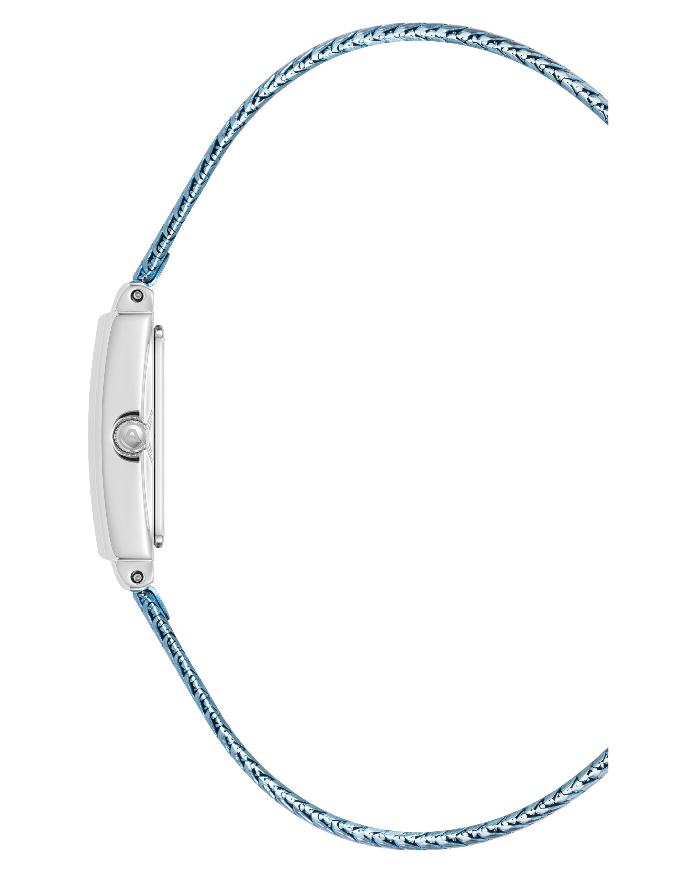 Armitron Athena 18 mm dameklokke blå med armbånd