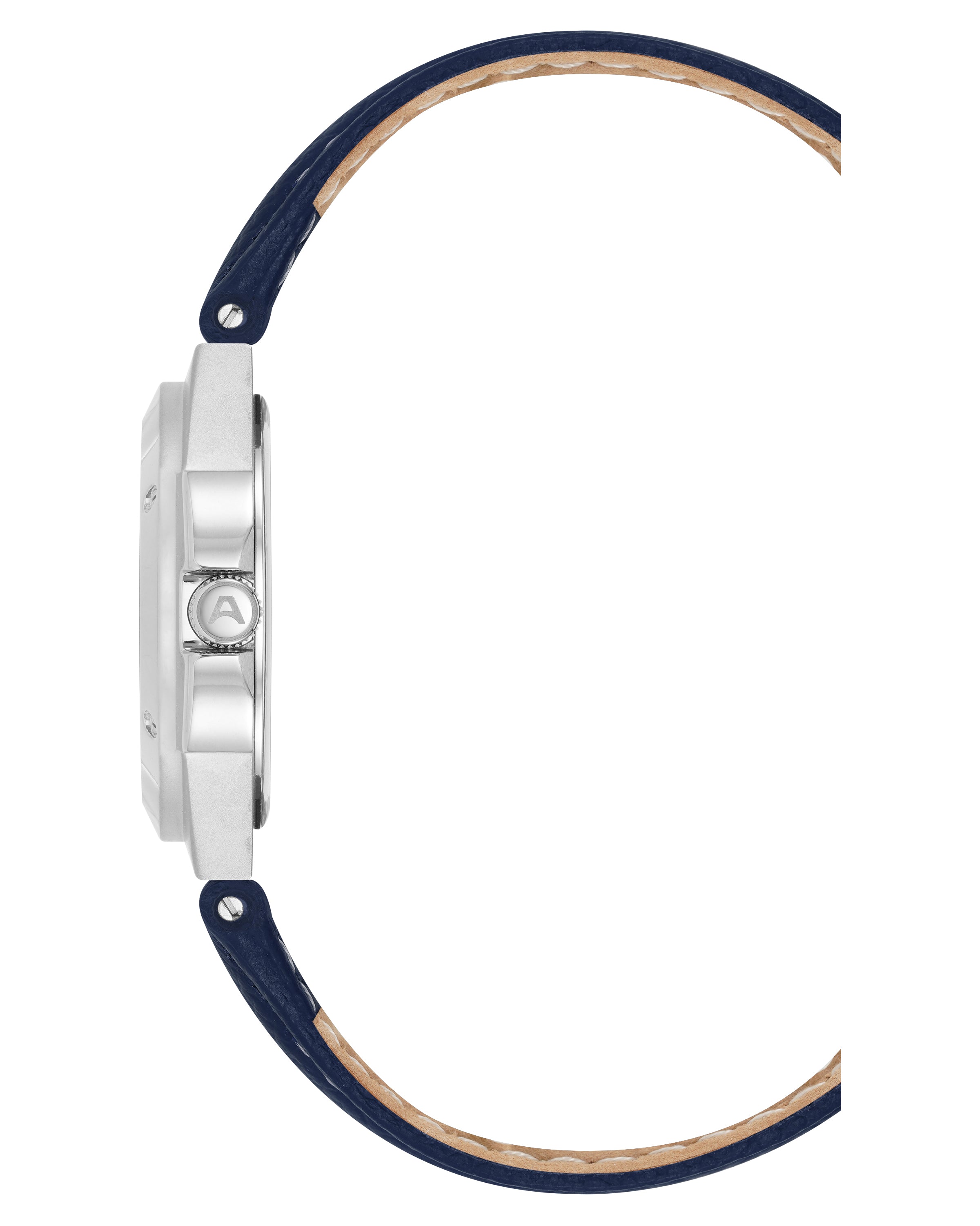 Armitron Parker 38mm herreklokke sølv blå