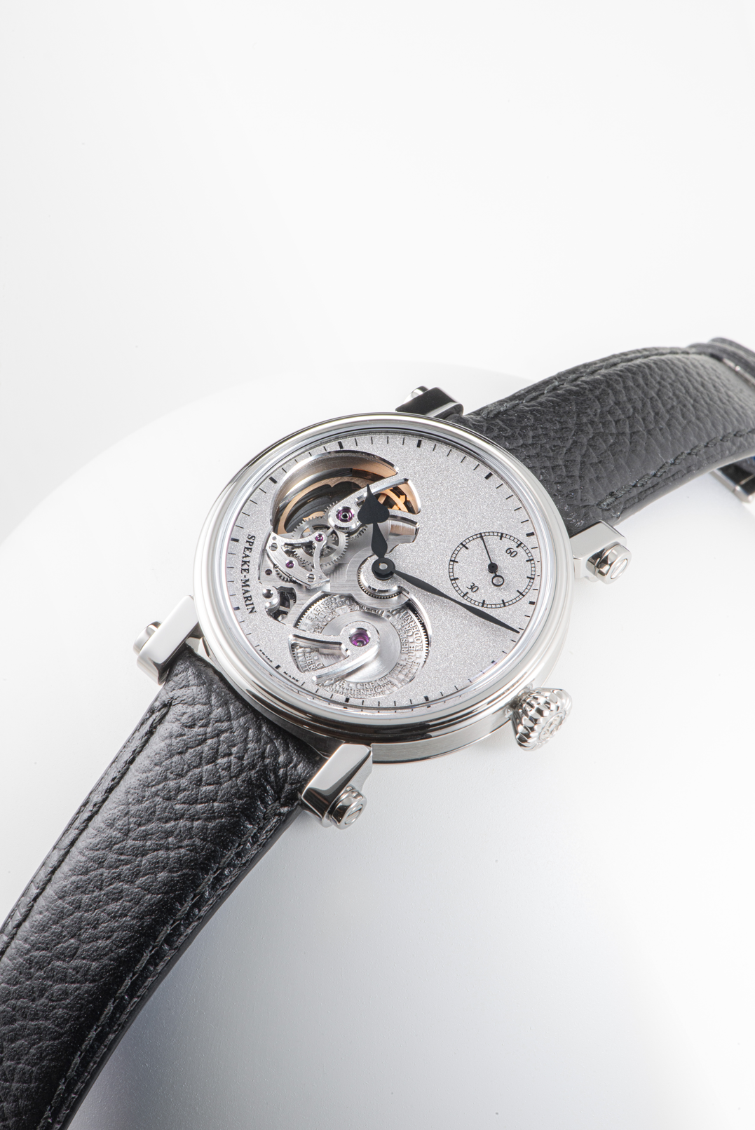 Speake-Marin Sandblasted Titanium klokke 42mm skjelett