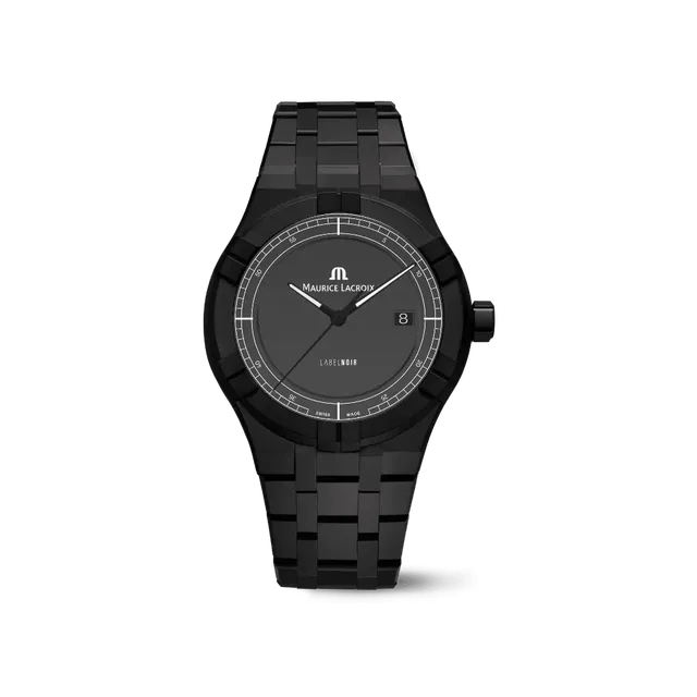 Label Noir Aikon Automatic 42MM klokke svart keramikk