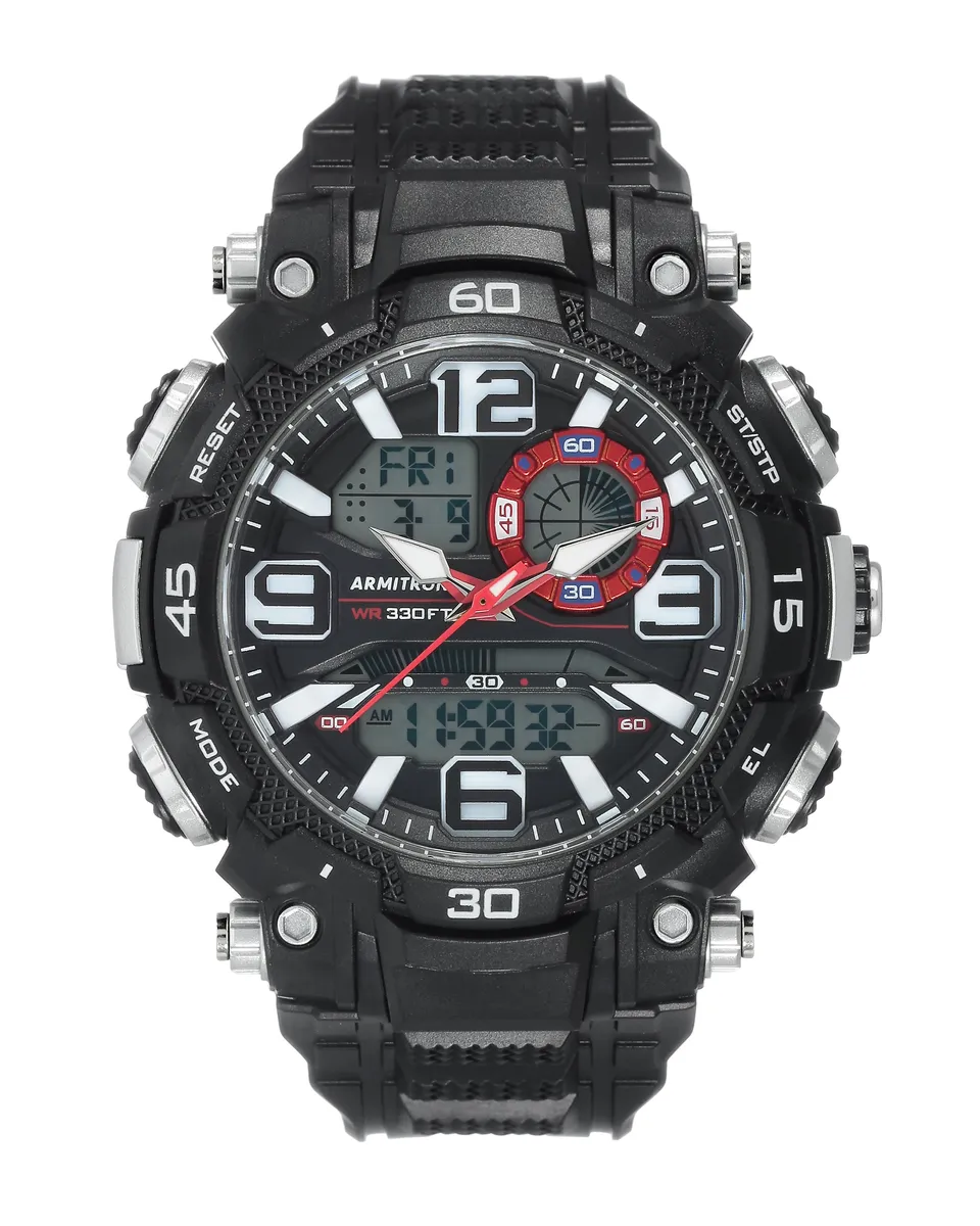 Armitron Sport 20/5270BLK herreklokke sort kronograf