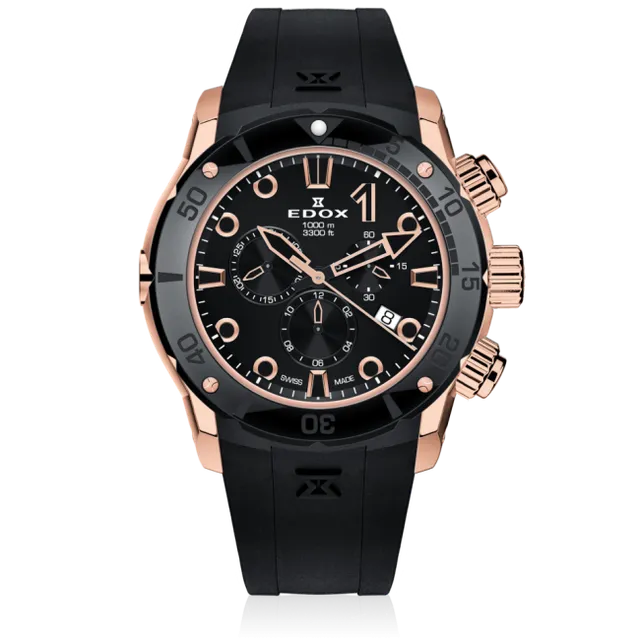 Edox CO-1 Chronograph klokke kronograf