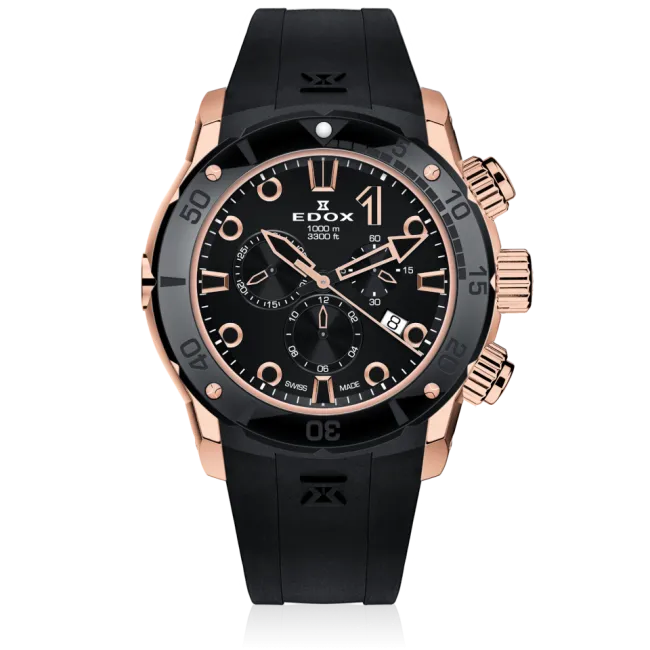 Edox CO-1 Chronograph klokke kronograf