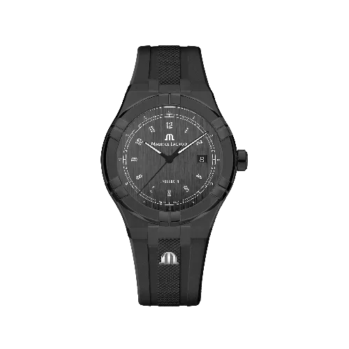 Label Noir Aikon Automatic 42MM herreklokke sateng gummi