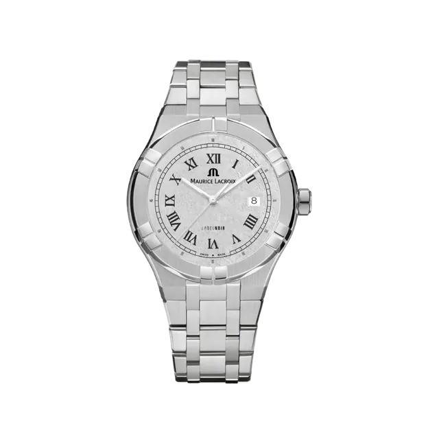 Label Noir Aikon Automatic 42MM klokke hvit stål