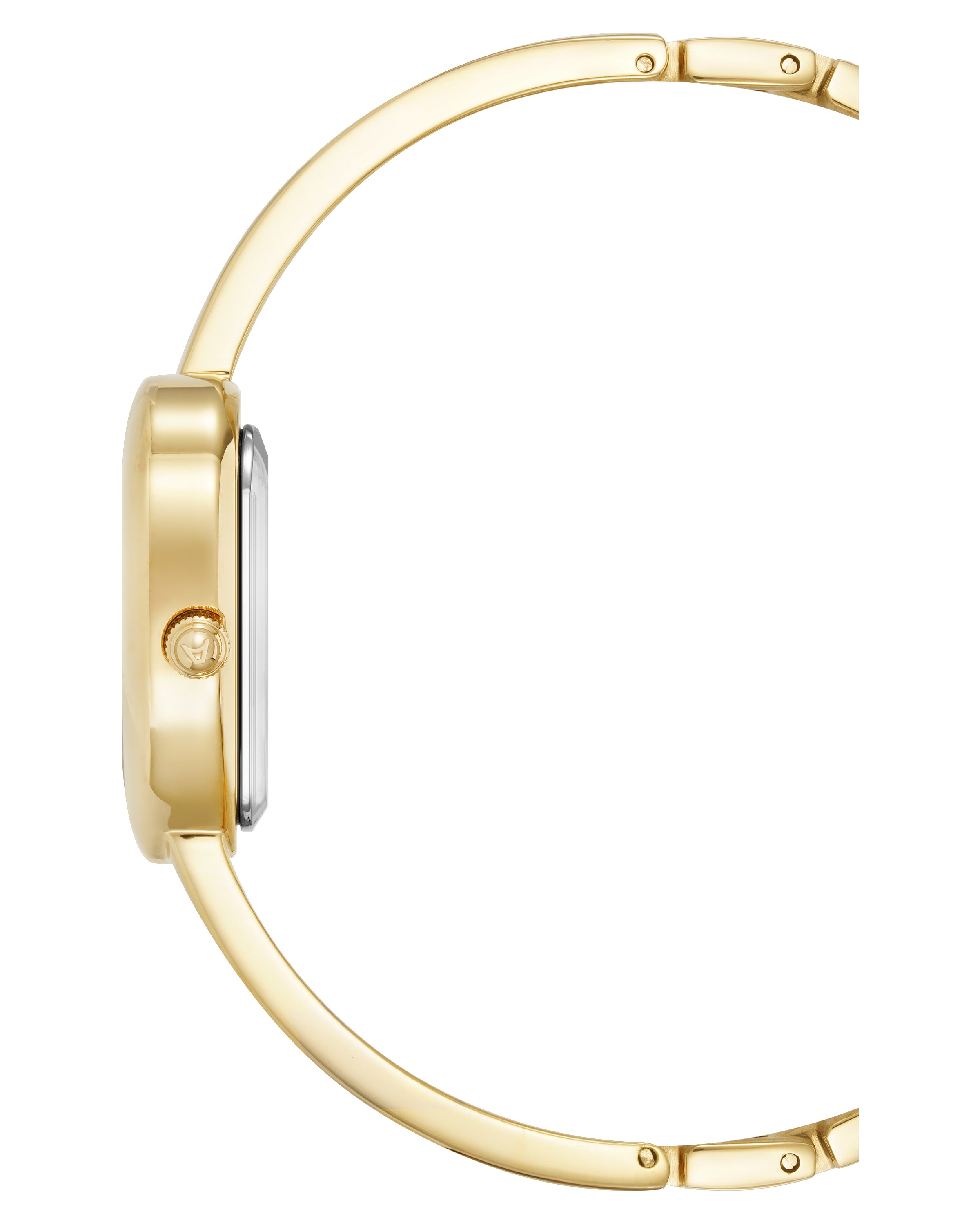 Armitron Heart Bangle klokke 24,9 mm gull svart hjerte