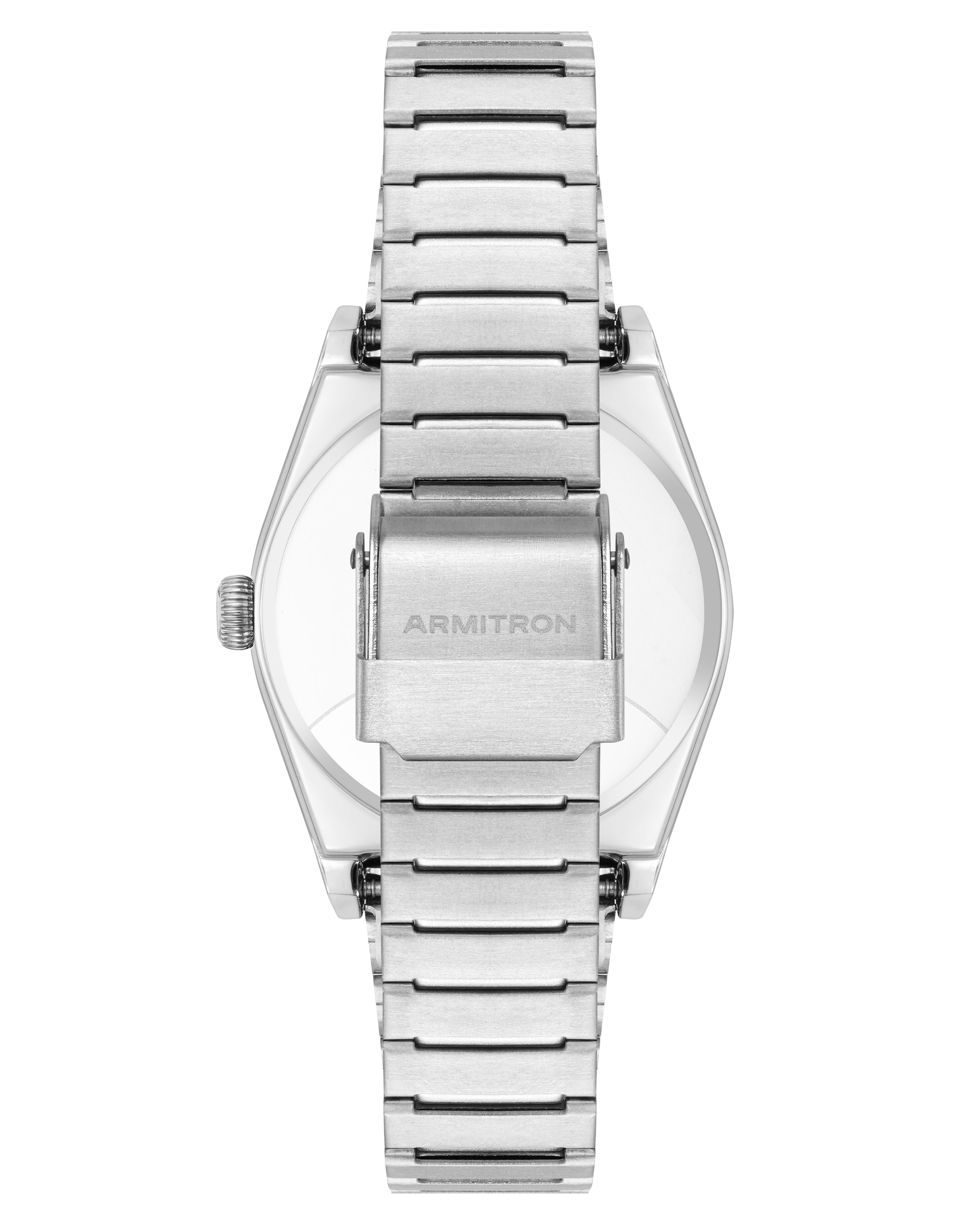 Armitron 1975 34,5mm dameklokke aqua sølv dag-dato
