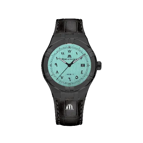Label Noir Aikon Automatic 42mm klokke PVD lyseblå