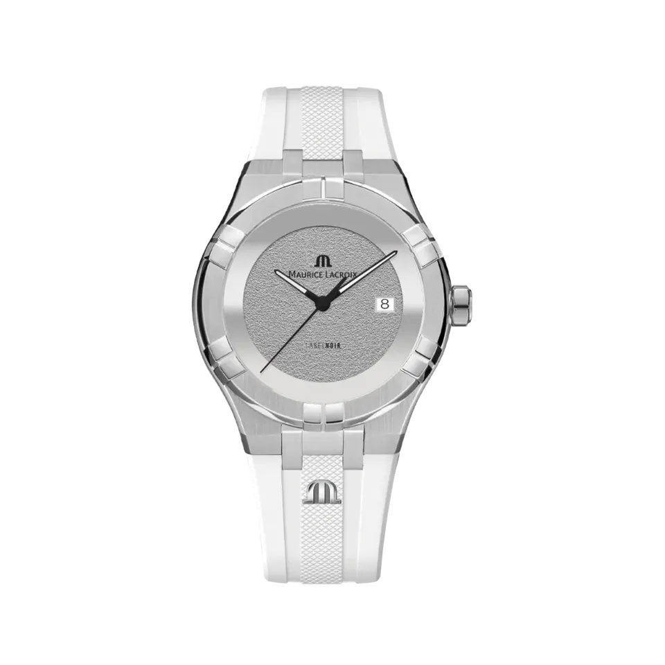 Label Noir Aikon Automatic 42MM klokke hvit sunray