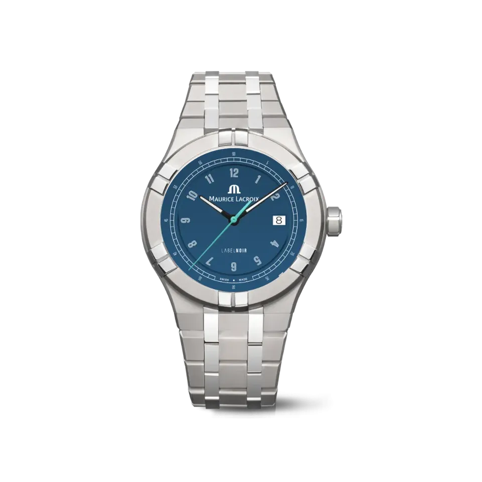Label Noir Aikon Automatic 42MM klokke titan blå
