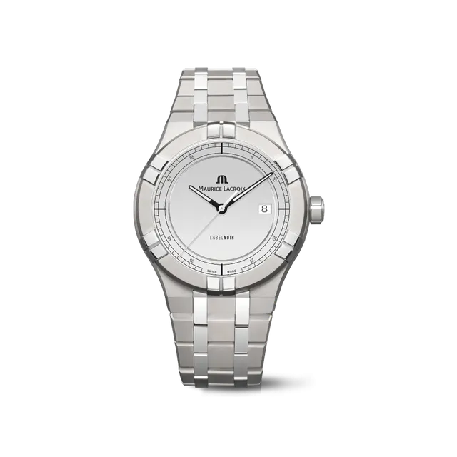 Label Noir Aikon Automatic 42MM klokke titan stålgrå