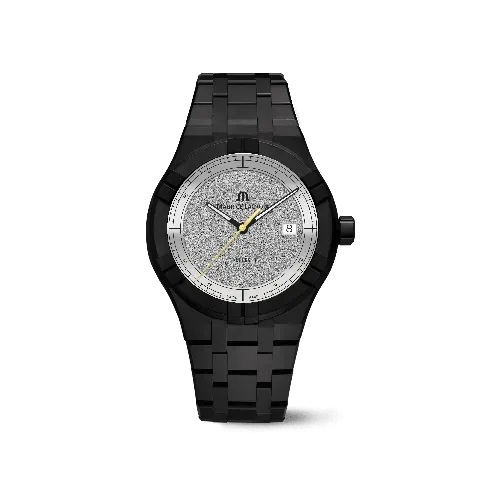 Label Noir Aikon Automatic 42MM klokke keramikk hvit