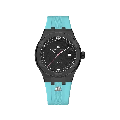 Label Noir Aikon Automatic 42MM herreklokke PVD babyblå