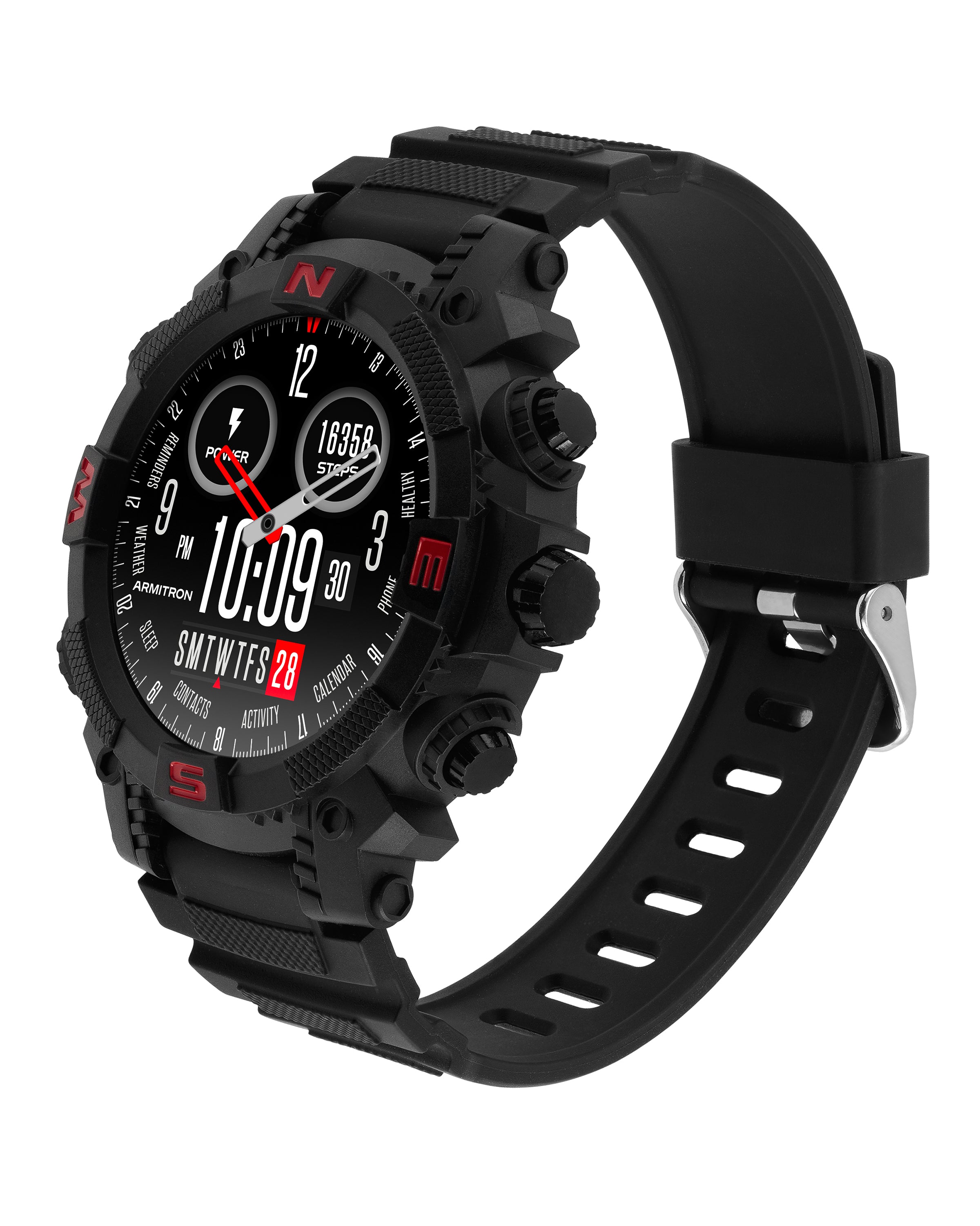 Armitron Sync smartklokke 53 mm svart TPU