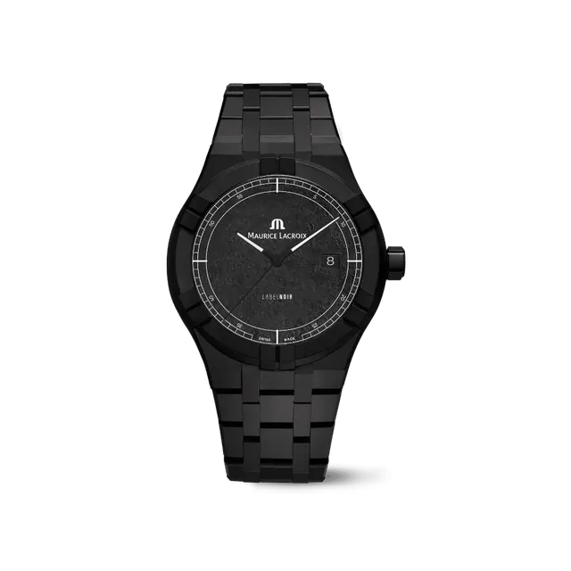 Label Noir Aikon Automatic 42MM klokke svart keramikk