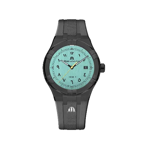 Label Noir Aikon Automatic 42MM klokke PVD blå gummi