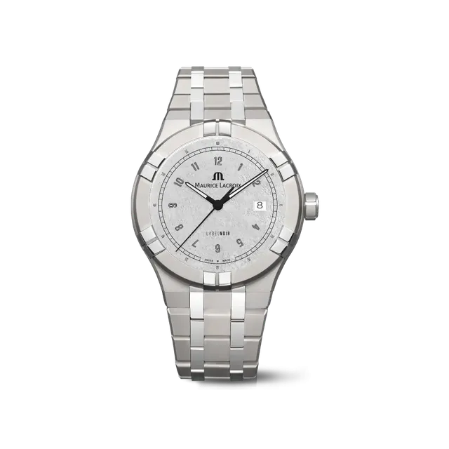 Label Noir Aikon Automatic 42MM klokke titan hvit