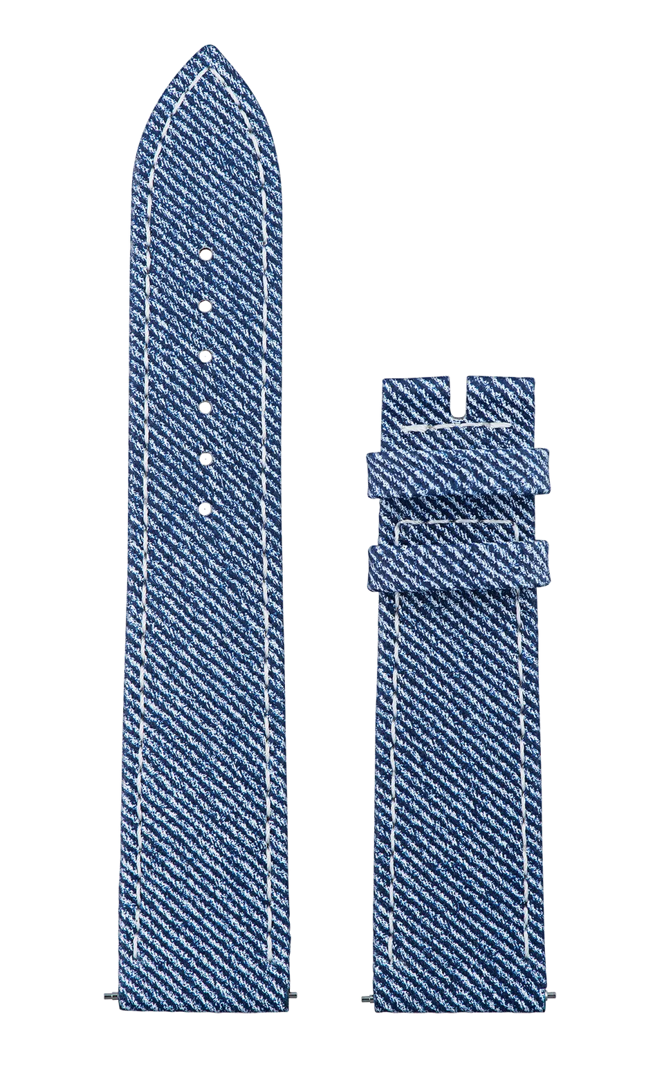 Speake-Marin Piccadilly Light Blue klokkerem skinn lyseblå