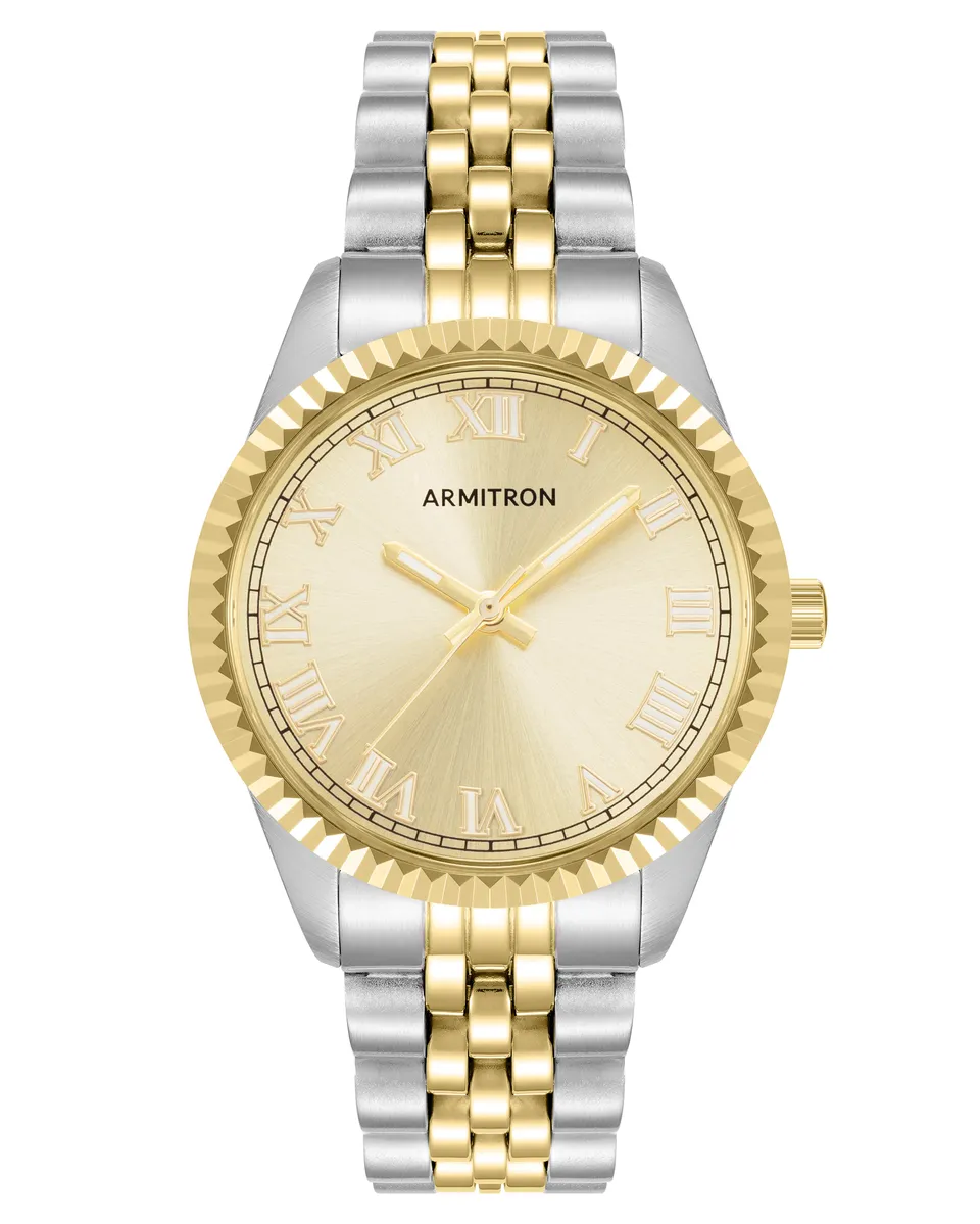 Armitron Rachel dameklokke 36 mm champagne sølv