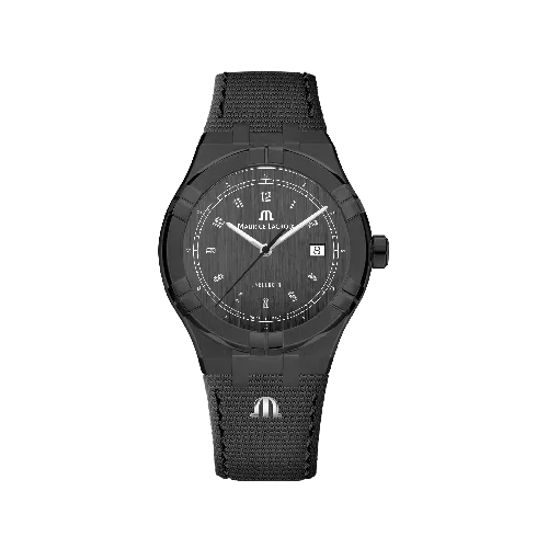 Label Noir Aikon Automatic 42MM klokke PVD tekstilrem