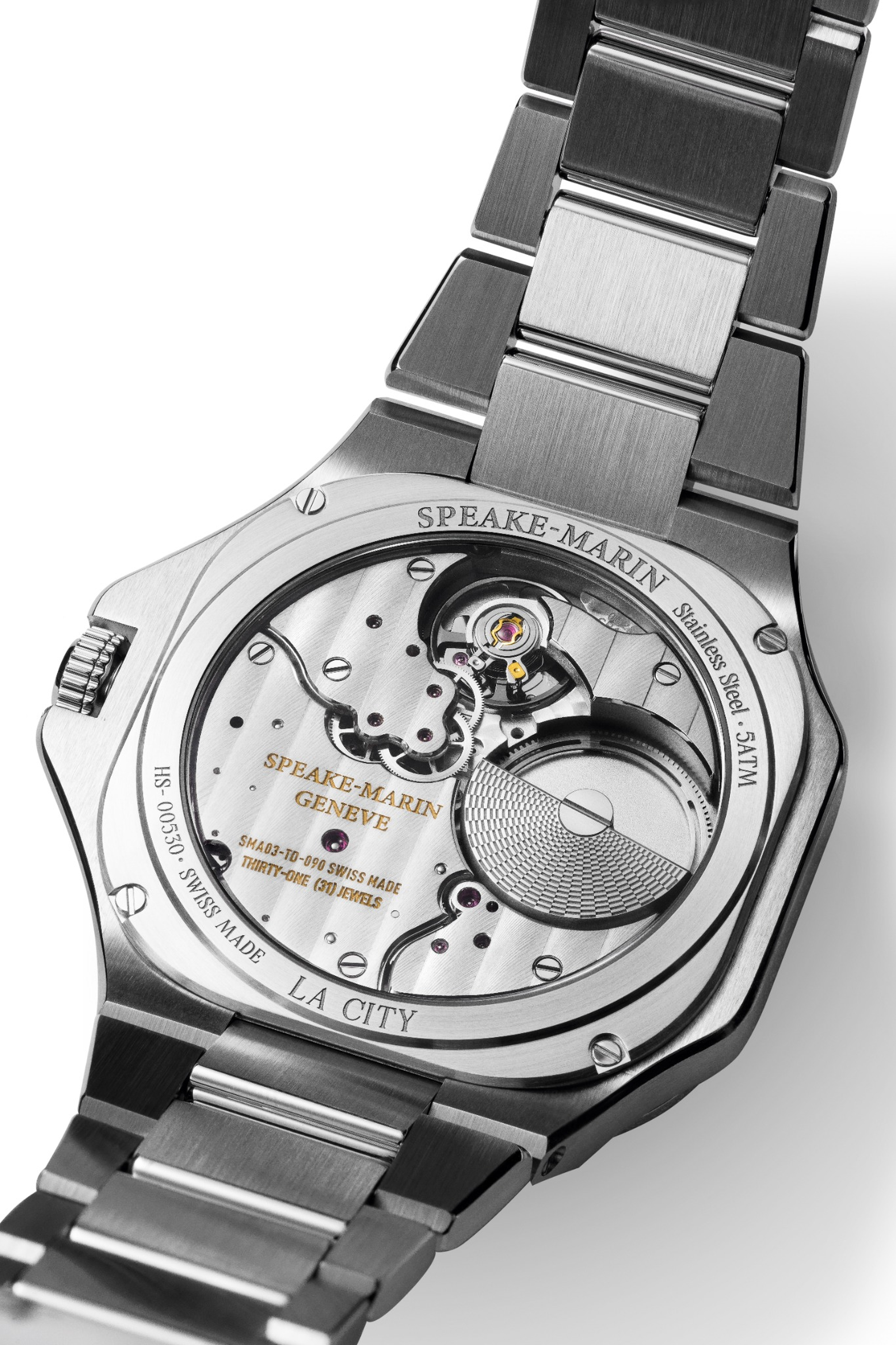 Speake-Marin Ripples Dune Date klokke sand 60 stk