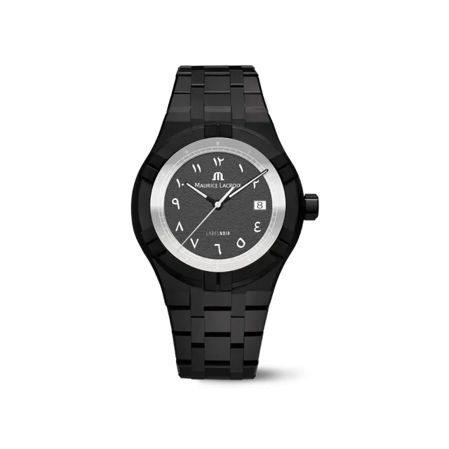 Label Noir Aikon Automatic 42MM klokke keramikk hvit