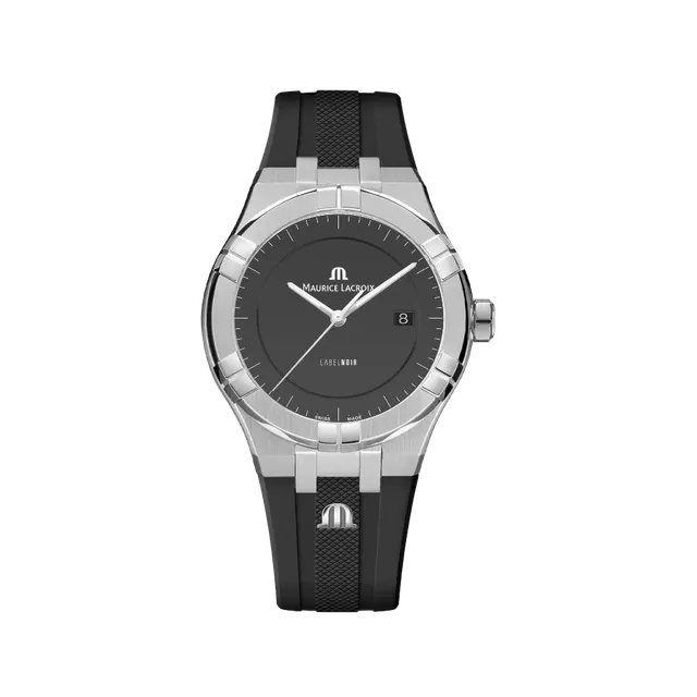 Label Noir Aikon Automatic 42MM klokke svart microgroove