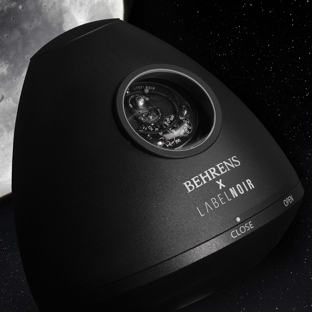Label Noir Apolar Dark Moon klokke limitert månefase