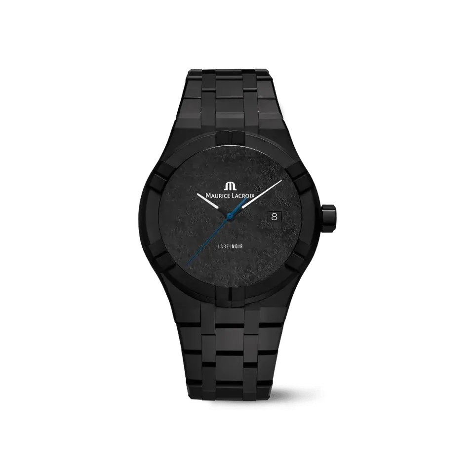 Label Noir Aikon Automatic 42MM herreklokke svart keramikk