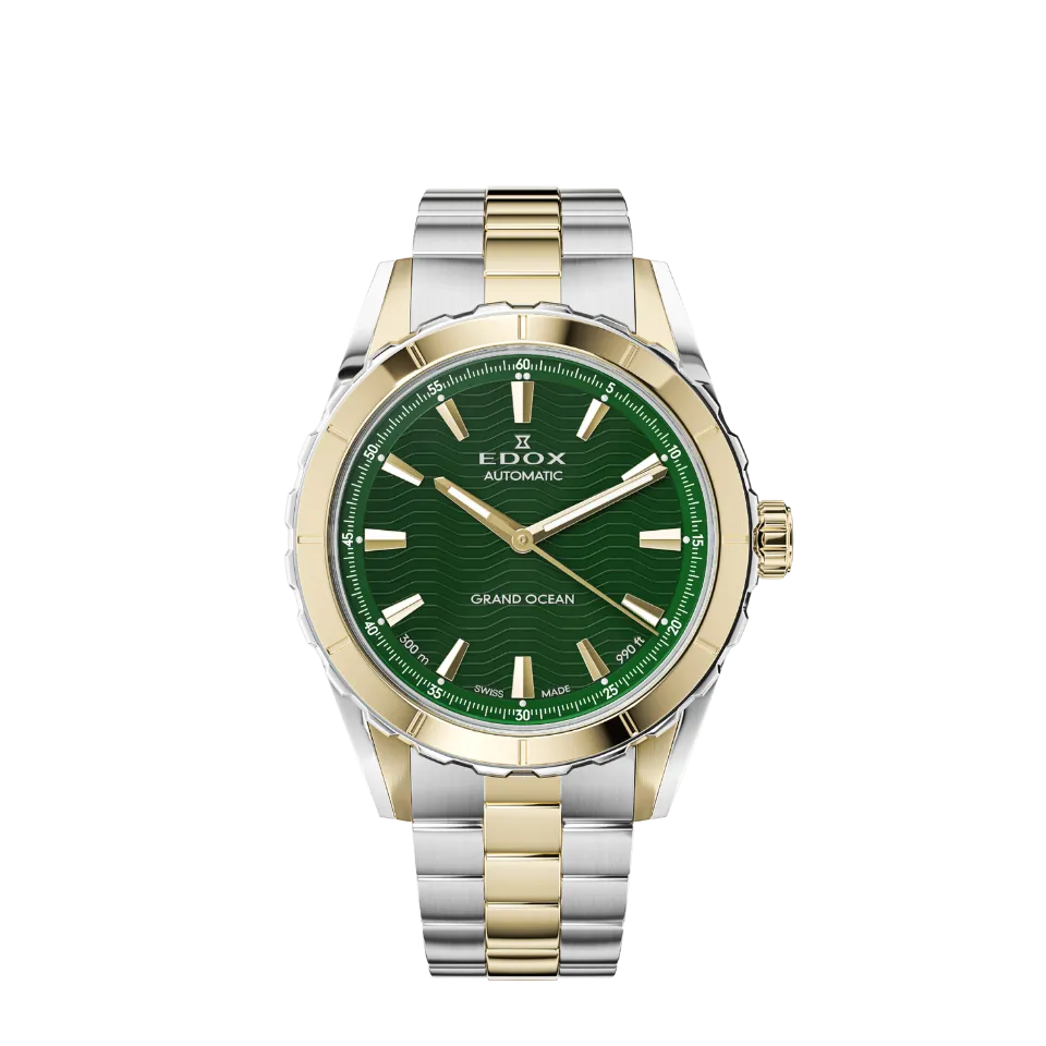 Edox Automatic herreklokke havblå