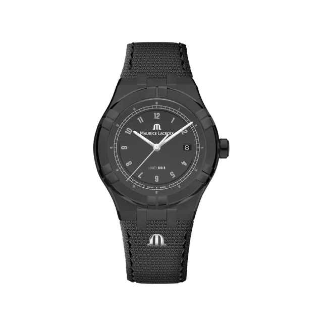 Label Noir Aikon Automatic 42MM armbåndsur PVD tekstil