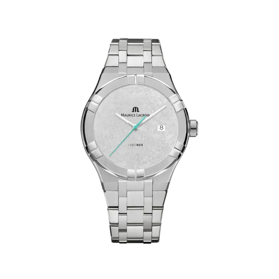 Label Noir Aikon Automatic 42MM klokke stål laser