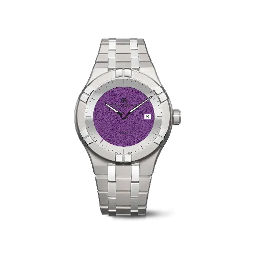 Label Noir Aikon Automatic 42MM klokke lilla titan