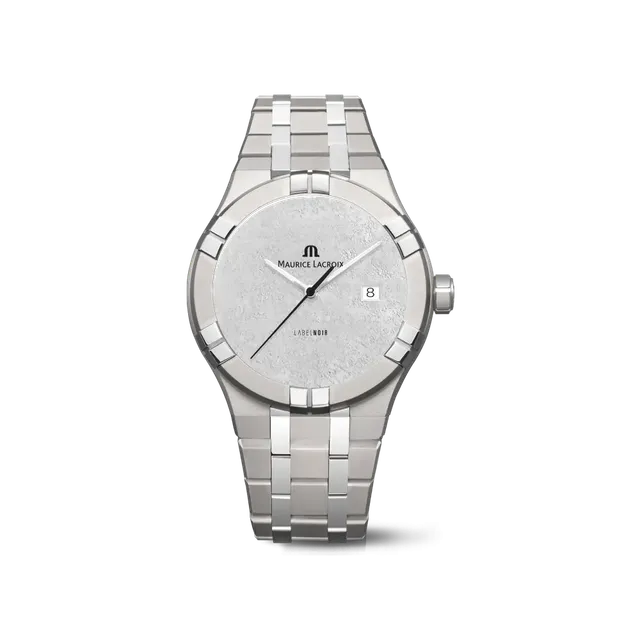 Label Noir Aikon Automatic 42MM klokke titan hvit