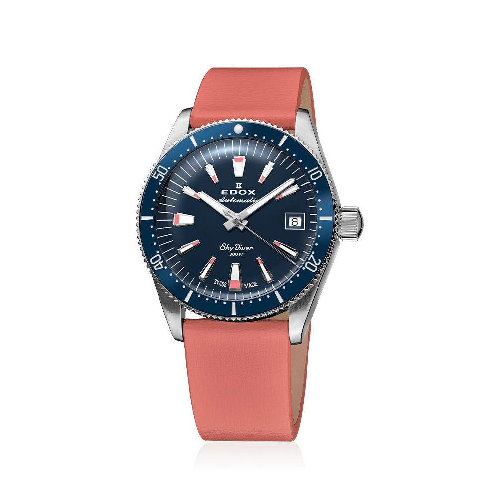 Edox SkyDiver 38 Date Automatic Special Edition herreklokke